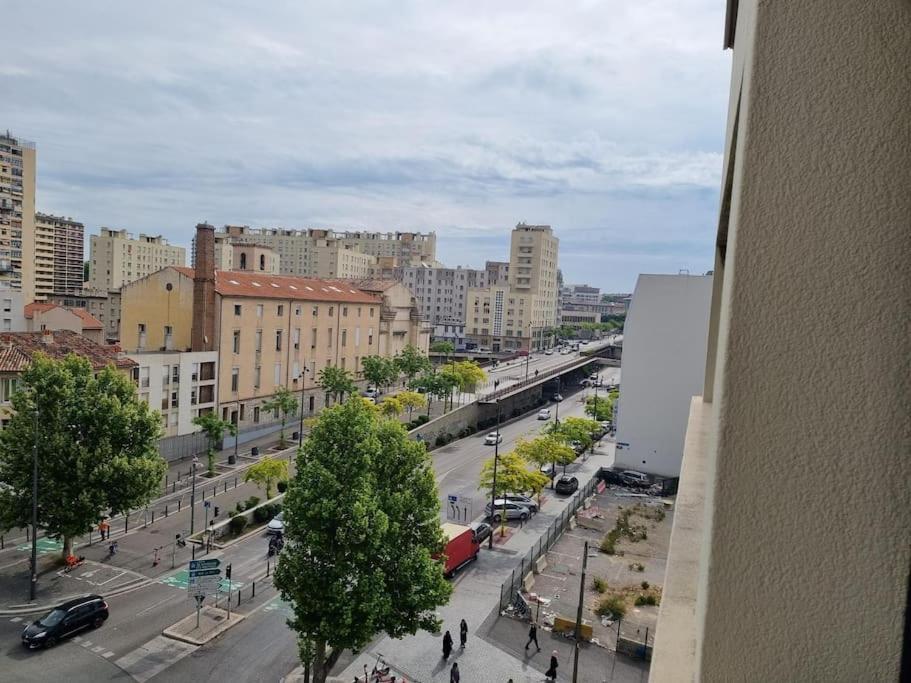 Vue Mer Et Et Notre Dame Centre Ville Avec Balcon Et Parking Марсель Екстер'єр фото